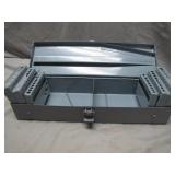 Gray Metal Indexable Drill Bit Case