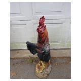 Ceramic Rooster Toilet Paper Holder
