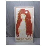 Edward Munch Exhibition Poster, 1977