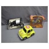 3 Die-Cast Collectibles With Boxes
