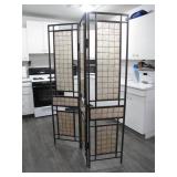 Heavy Metal 3-Panel Room Divider
