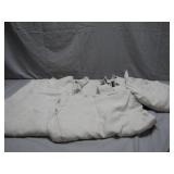 Cream Suede Tabletop Cloth