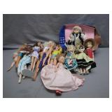 Doll Collection with Mixed Styles