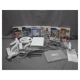 Complete Nintendo Wii System w/ 5 Games