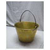 HW Hayden Brass Bucket, Patent 1850s-1870s