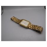 Helbros Quartz Watch w/ Gold-Tone Bracelet