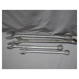 4 Large Wrenches - Various Makers