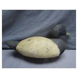 Hand-Carved Wooden Duck Decoy
