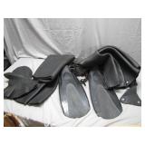 Diving Gear Including Flippers and Gloves