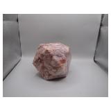 Mexican Pink Onyx Dodecahedron, Tellez Label