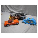 Diecast Cars Lot: Flames, Trusty & Blue Racer