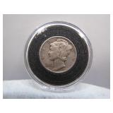 1942 Mercury Silver Dime