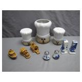 Ceramic Salt & Pepper Shaker Collection