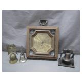 Decorative Barometer With Three Miniature Bells