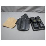 Three Law Enforcement Leather Accessories