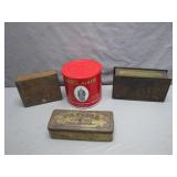 Vintage Tobacco Tins Collection