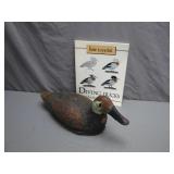 Hand-Carved Duck Decoy With Painting Guide