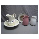 Decorative Ceramics With 18k Gold Trim