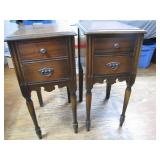 Wooden Side Tables With Drawers