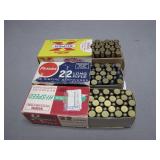 Boxes of 22 Long Rifle Ammunition