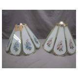 Floral Glass Light Shades