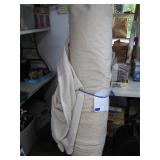 Large Bolt of Light Beige Faux Fur Fabric