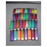 32 Neon Disposable Lighters