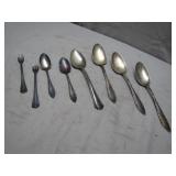 Silver-Plated Flatware Pieces