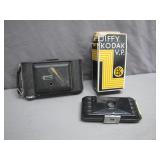 Jiffy Kodak V.P. Camera with Box and Pamphlet
