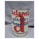 Atlantic Quality Motor Oil US Quart Can