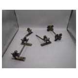 Silver Plated Knife Rests with Lion Motifs