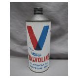 Valvoline Outboard Motor Oil Can