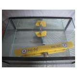 World War I Model Plane in Display Aquarium
