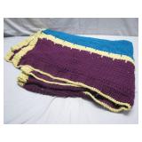 Twin Size Afghan: 52 Inches x 66 Inches