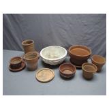Clay and Ceramic Planters