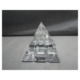 Waterford Crystal Pyramid Paperweight
