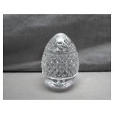 French Crystal Egg Paperweight