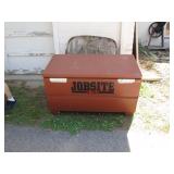 Durable Jobsite Storage Box, 48x24x29 Inches