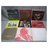 Nine Vinyl Records