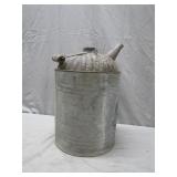 Vintage Galvanized Steel Kerosene Can