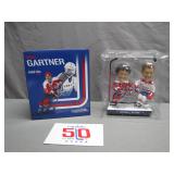 Mike Gartner & Rod Langway Signed Bobbleheads