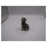 Small Stone Resin Labrador Dog Figure