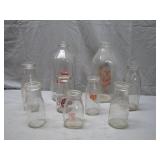 Glass Milk Bottles