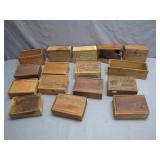 Vintage Wooden Cod Fish Boxes
