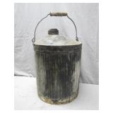 Vintage Wood Handle Kerosene Can