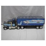 Metal Toy Semi-Truck With Trailer