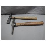 2 Vintage Tack Hammers
