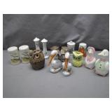 Eclectic Collection of Ceramic Shakers