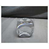 English Webb Corbett Handcut Crystal Paperweight