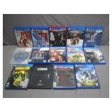 PS4 Games Collection of 15 Titles
